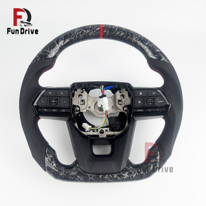 โตโยต้าพวงมาลัยคาร์บอนไฟเบอร์สำหรับ Lc200 Prado 120 Prado 150 2017 Camry Yaris GR HILUX Tacoma Lc79 A90 Supra 4Runner Mark X - Product Image 6