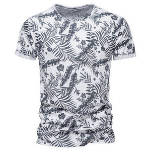Men's 100% Cotton Solid Knitted Printed T-Shirts-Best Selling - Product Image 4