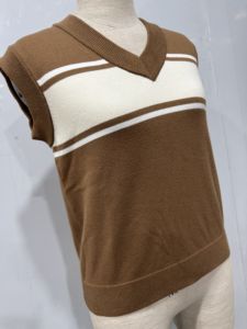 Chaleco de Punto de Invierno con Botones, Diseño Casual con Cuello en V - Product Image 3