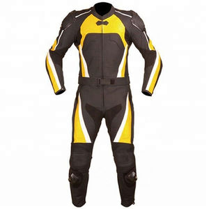 Traje de Motociclismo de Dos Piezas en Cuero con Protección, Transpirable, Resistente al Viento, Chaqueta y Pantalones Personalizados para Equipo, Equipo OEM 2026 para Todas las Temporadas - Product Image 2