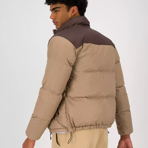 Blouson matelassé classique personnalisé |   Vêtement imperméable et isolé en gros |   Veste matelassée chaude pour l'hiver - Product Image 2