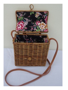 New Fashion Handbag Woven Handmade Rattan Vietnam Beach Rattan <b>Bag</b> With Best Price for Export - Product Image 5