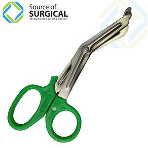 Tijeras de vendaje de utilidad personalizada Instrumentos quirúrgicos manuales de acero inoxidable para emergencias - Product Image 3