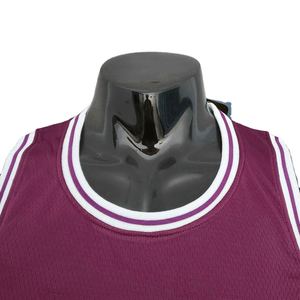 Maillot de basket-ball de couleur unie personnalisé à séchage rapide maille respirante pratique uniforme vêtements de sport d'équipe pour confortable grande taille - Product Image 3