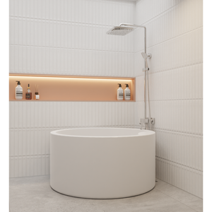 อ่างอาบน้ำ HERA รุ่น 1007 ทรงกลมแบบตั้งพื้น - Product Image 4