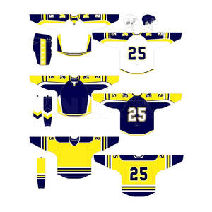 ชุดพิมพ์ซับลิเมชันสำหรับฮ็อกกี้น้ำแข็งชุดพิมพ์ซับลิเมชันทำจากโพลีเอสเตอร์ - Product Image 1