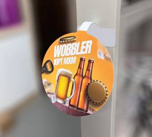 Pegatina Wobbler de pantalla de papel RFID impermeable ecológica personalizada - Product Image 3