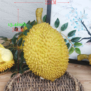 Maqueta de carne de Durian de fruta tropical artificial Premium para eventos de fiestas temáticas exóticas decoración de estilo de comida y centros de mesa - Product Image 2