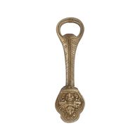 Ouvre-bouteille en laiton antique de style romain, ouvre-bouteille manuel pour bière et soda, outil de bar en métal robuste en vrac pour la maison et les restaurants