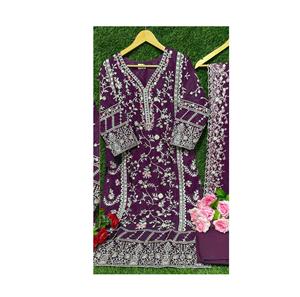 ชุดสูทสำเร็จรูปแบบปากีสถานดีไซน์อินเดียดั้งเดิมทันสมัยล่าสุด - Product Image 1