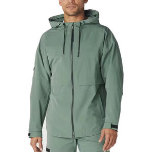 ชุดออกกำลังกายสองชิ้นแบบ OEM สำหรับแบรนด์ที่มี MOQ ต่ำ ชุดวิ่งออกกำลังกาย ชุดฟิตเนส ชุดวิ่ง แจ็คเก็ตกันลมกันน้ำแบบ Anorak พร้อมป้ายกำกับสั่งทำ - Product Image 1