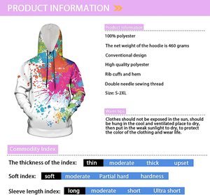 2024 sweat à capuche unisexe nouveau Design tendance personnalisé brodé bouffée impression Logo haute qualité en gros pas cher prix vêtements pour hommes - Product Image 6