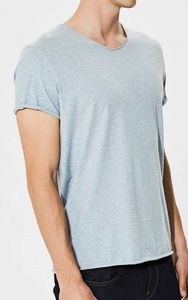 Blusa para hombre Fitness Tops Camiseta de manga corta Culturismo Camiseta de moda Camiseta sólida - Product Image 6