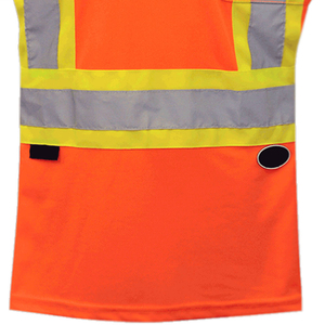 Camiseta de Trabajo con Logotipo Personalizado al por Mayor, Ropa de Seguridad de Construcción de Alta Calidad, Camiseta de Trabajo Reflectante de Alta Visibilidad - Product Image 4