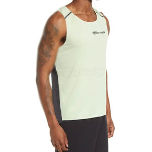 Ropa Deportiva para Hombre, Camisetas sin Mangas Hechas en Pakistán, Ropa de Gimnasio de la Mejor Calidad, Talla Personalizada, Transpirable, 100% Algodón Ecológico, Logotipo Frontal - Product Image 3