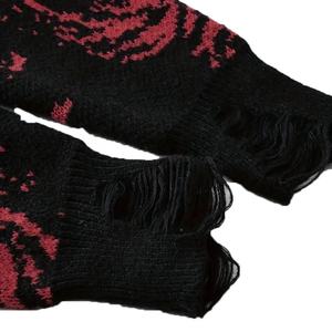 Suéter Casual de Invierno para Hombre, Cuello Redondo, Tejido, con Patrón Jacquard a Cuadros - Product Image 4