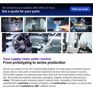 Pièces électriques d'usinage CNC Micro usinage personnalisé 15 -- 25 jours ouvrables doivent payer des frais d'échantillon ISO9001:2015 Starway accepter - Product Image 6