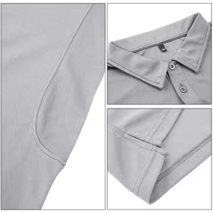 Suéter Personalizado al por Mayor para Camiseta Polo, Diseño Sólido, Uniforme de Trabajo para Hombre con Logotipo Impreso, Tejido de Punto - Product Image 4