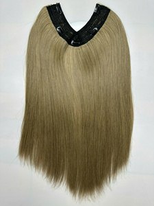 Clip en gros dans les extensions de cheveux humains, pince à cheveux vierges doublement étirée, prix d'usine de cheveux humains naturels Remy noirs - Product Image 2