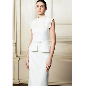 เสื้อเบลาส์สำหรับผู้หญิงเสื้อเบลาส์แบบลำลองผ้าเรยอนผ้า73% 17% โพลีเอสเตอร์ผ้าสแปนเด็กซ์ป้ายได้ตามต้องการ - Product Image 4