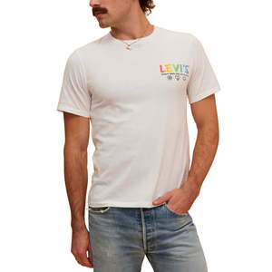 T-Shirt Unisex Levi's Pride Community Bianca Taglia Small - Prodotto Promozionale - Product Image 1