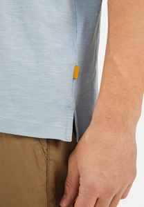 <b>Men's</b> <b>Henley</b> <b>T</b>-<b>Shirt</b> Solid Pattern 100% Cotton Quick Dry Muscle Fit Lightweight Button Tee for Summer Street Style Customizable - Product Image 5