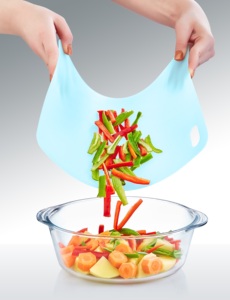 Tabla de cortar de plástico Flexible antideslizante y duradera, alfombrilla apta para lavavajillas para cocina, preparación de alimentos para verduras, carne y queso - Product Image 5