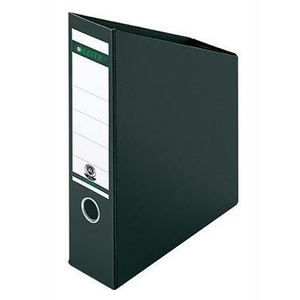 Bandeja archivadora vertical Leitz de cartón reciclado negro, 8 x 32 x 24.5 cm, DIN A4, material 8 x 32 x 24.5 cm (Ancho x Alto x Profundidad) - Product Image 1