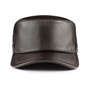 Casquette de baseball unisexe en cuir de haute qualité avec bord en coton Nouveau design pour le printemps, l'hiver et l'automne - Product Image 4