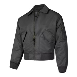 Premium Quality Canvas Light <b>Weight</b> Men's Bomber Jacket <b>Stand</b> Plain Dyed Front Professional Made Solid Color Full Zipper - Product Image 1