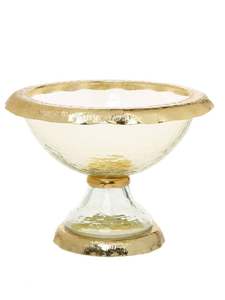 Cuenco de diseño de hojas de Color dorado, cuenco para servir frutas, cuencos de centro de mesa de Diseño Estándar para gran oferta al precio más barato - Product Image 2