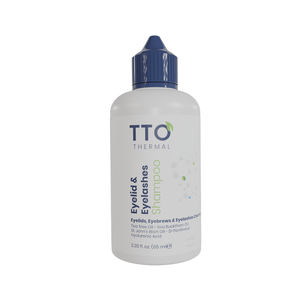 TTO Gel Térmico de Árbol de Té para Contorno de Ojos y Champú 65ml con Ácido Hialurónico y Colágeno, Tratamiento Anticaspa y Anticaída, Limpiador Facial - Product Image 1