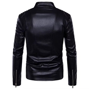 Chaqueta de Cuero para Hombre, Estilo Urbano, Piel de Vacuno Genuina, Fabricante Personalizado - Product Image 6