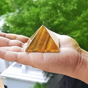 เสือตาหินอัญมณีพีระมิดเรกิหินคริสตัล - Product Image 5