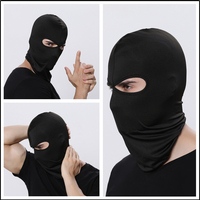 Pasamontañas transpirable, accesorio para motocicleta, máscara de seda de hielo de cara completa para deportes para casco de Motocross, capucha para montar otras actividades