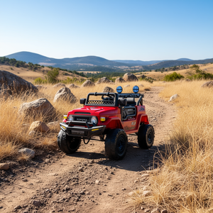 ESPIDKO Rojo para Toyota FJ Cruiser, Coche Eléctrico RC de Litio de 12V (98x65cm), Modelo 42956 con ESP y Tamaño 98x65cm - Product Image 3