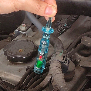 Lápiz de Prueba de CA, Detector de Voltaje de CA con Contacto y Sin Contacto, con Pantalla LED, Rango de 100V-500V, Aprobado por CE/GS/ROHS - Product Image 6