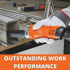 Amoladora Eléctrica Industrial con Cuello Largo y Velocidad Variable, Protección Avanzada Contra el Polvo para un Amolado Eficiente - Product Image 5