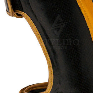 Protège-tibias de boxe pour adultes de haute qualité Logo personnalisé en cuir pour l'entraînement sportif Meilleur prix Équipement de protection - Product Image 6