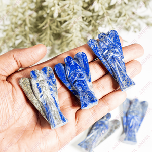 Wholesale Premium Natural Lapis Lazuli Little <b>Angels</b> 2" Polished Blue Color Healing Crystal For Decoration Meditation - Product Image 6