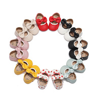 Chaussures pour bébé tendance, nouvelles, chaussures de princesse à motif papillon, chaussures en caoutchouc antidérapantes pour bébé