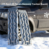 Maidesen - Planches de traction d'urgence pour pneus, outils d'évacuation tout-terrain, kit d'urgence en plastique