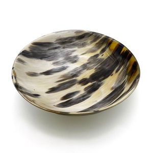 YOU WATERS BUFFALO HORN BOWL FOR SERVING FOOD UNIQUE decorative horn bowl for centerpieces Sustainable horn bowl - Product Image 6