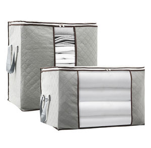 Large Capacity Quilt Storage <b>Bag</b> clear Window Folding <b>Bag</b> Clothes Blanket Bedding Storage <b>Bag</b> Organizer Under <b>Bed</b> Storage - Product Image 2