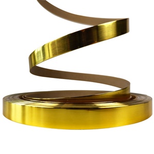 Nouvelle Tendance Bonne Qualité <span class=keywords><strong>Bande</strong></span> <span class=keywords><strong>de</strong></span> Chant <span class=keywords><strong>PVC</strong></span> Dorée pour Accessoires et Décoration <span class=keywords><strong>de</strong></span> Meubles - Product Image 1