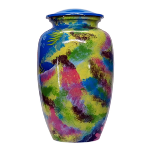 Urne de crémation pour adultes de qualité supérieure à la demande Urne funéraire en métal de conteneur de cendres en aluminium de style européen pour restes humains - Product Image 6