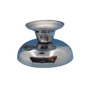 ชามสเตนเลสสตีลสำหรับเสิร์ฟพร้อมขาทรงกลมสไตล์แฟนซีสำหรับผลไม้แห้งทำจากช็อคโกแลตวันที่ลูกกวาดชิปสำหรับงานปาร์ตี้ - Product Image 6