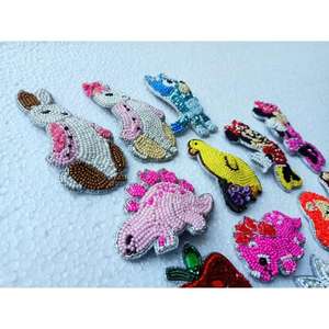 Parches Bordados con Cuentas de Alta Calidad, Apliques con Cuentas Cosidas a Mano para Vestidos y Chaquetas, Disponibles al Mejor Precio - Product Image 2