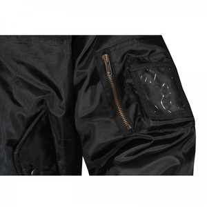 Chaqueta de Seguridad Negra al por Mayor, Chaquetas Impermeables de Carcasa Suave con Logotipo Personalizado/Ropa de Seguridad - Product Image 5