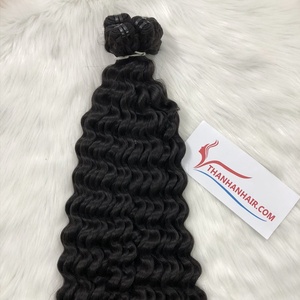 Vente en Gros Extensions de Cheveux Humains Vietnamiens Bouclés à la Vapeur Profonde, Cheveux Vierges Remy avec Cuticule Alignée, Paquets de Cheveux Humains - Product Image 1